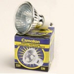 Camelion GU10 50W 220V (Эл.лампа галоген.с защ.стеклом,2000часов)