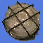 Светильник НБП01-60-003 (таблетка) черный с решеткой (СПб)