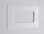 Рамка ЮЛИГ.735212.421 декоративная (накладка под электроустановочные блоки, замарашка) белая Bylectrica